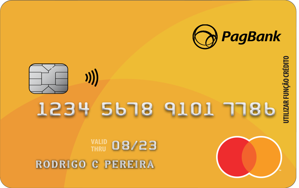 Convite para o cartão de crédito PagBank 1 Slide image