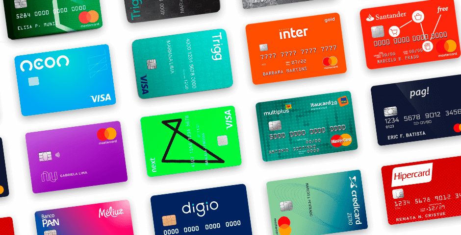 Tendências para o futuro das contas digitais no Brasil! 8 cartoes