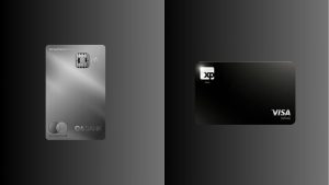 Comparativo visual entre os cartões C6 Graphene e o XP Visa Infinite, destacando o design premium e a proposta sofisticada de cada um para diferentes perfis financeiros. Ideal para quem busca exclusividade e benefícios de alto padrão.